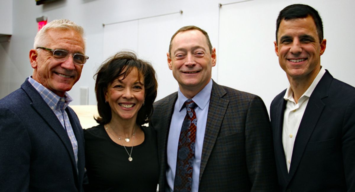 Mark S. Hoebee, JoAnn Hunter, Mike Stott, Ken Davenport at 