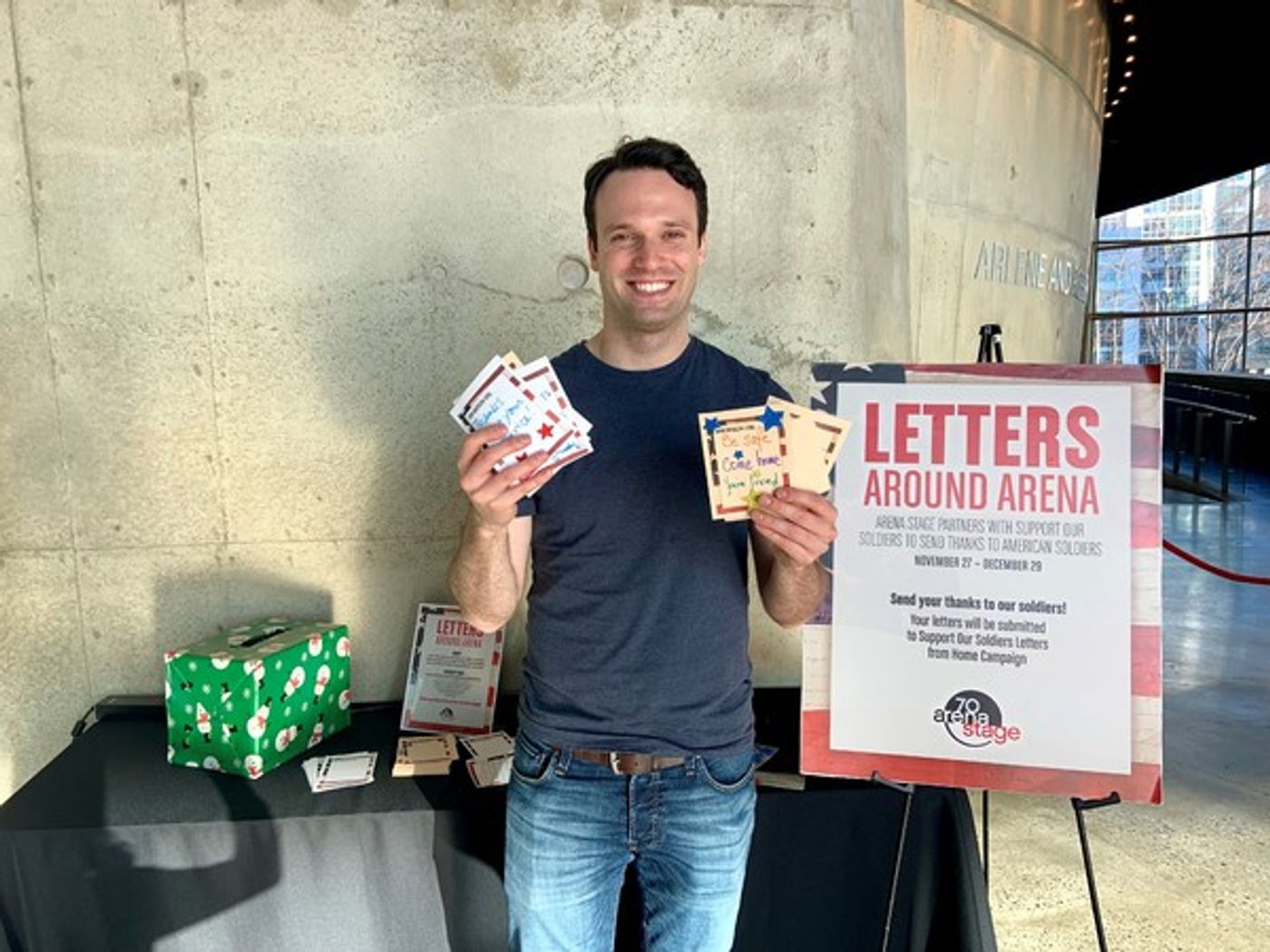 Photo Flash: Ken Ludwig and More at Arena Stage's LETTERS AROUND ARENA  Image