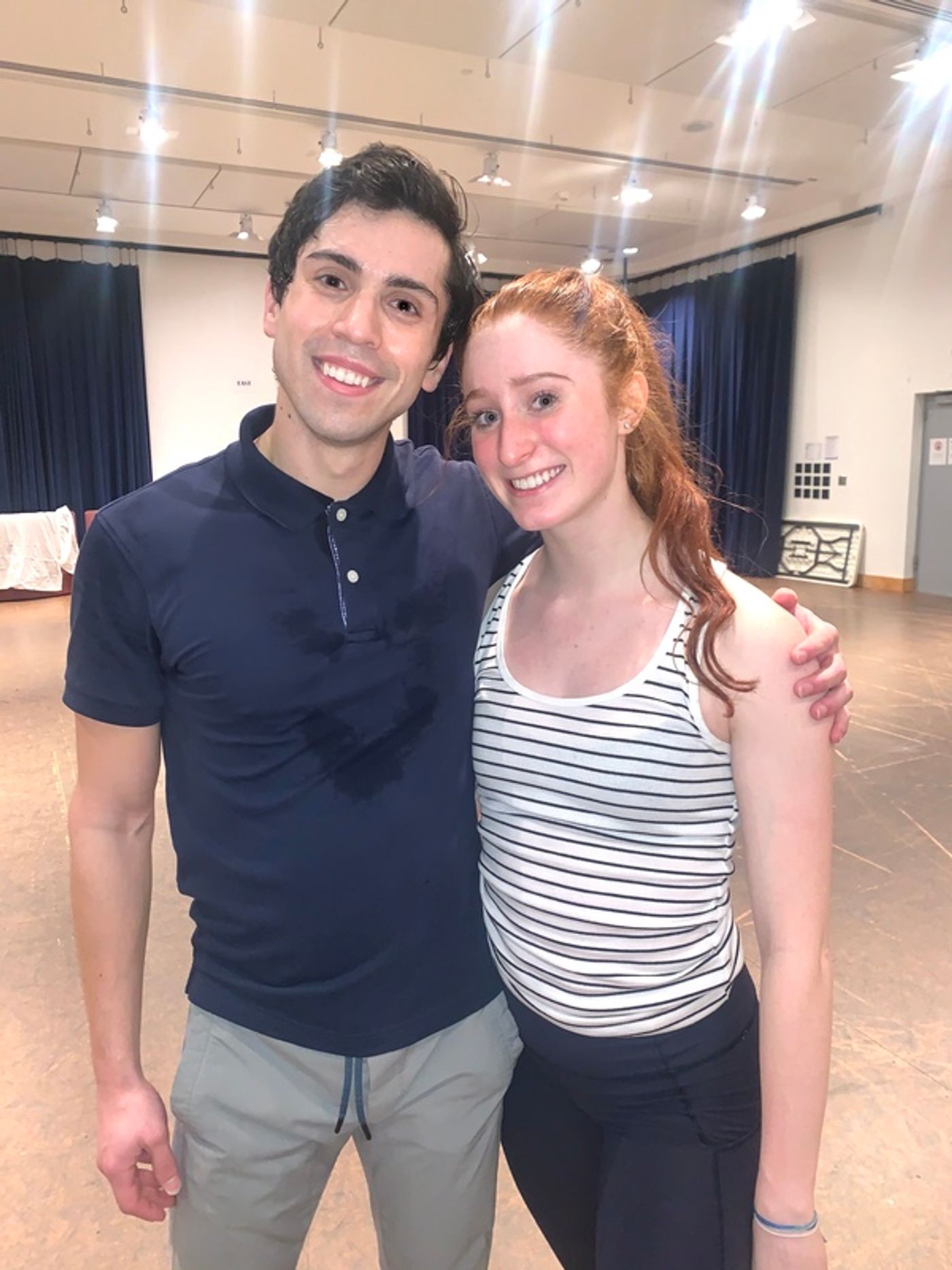 Photo Flash: Arena Stage NEWSIES Grants Teen's Wish to Perform  Image