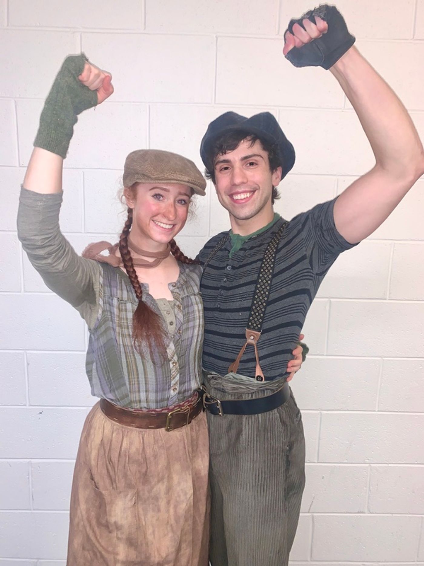 Photo Flash: Arena Stage NEWSIES Grants Teen's Wish to Perform  Image