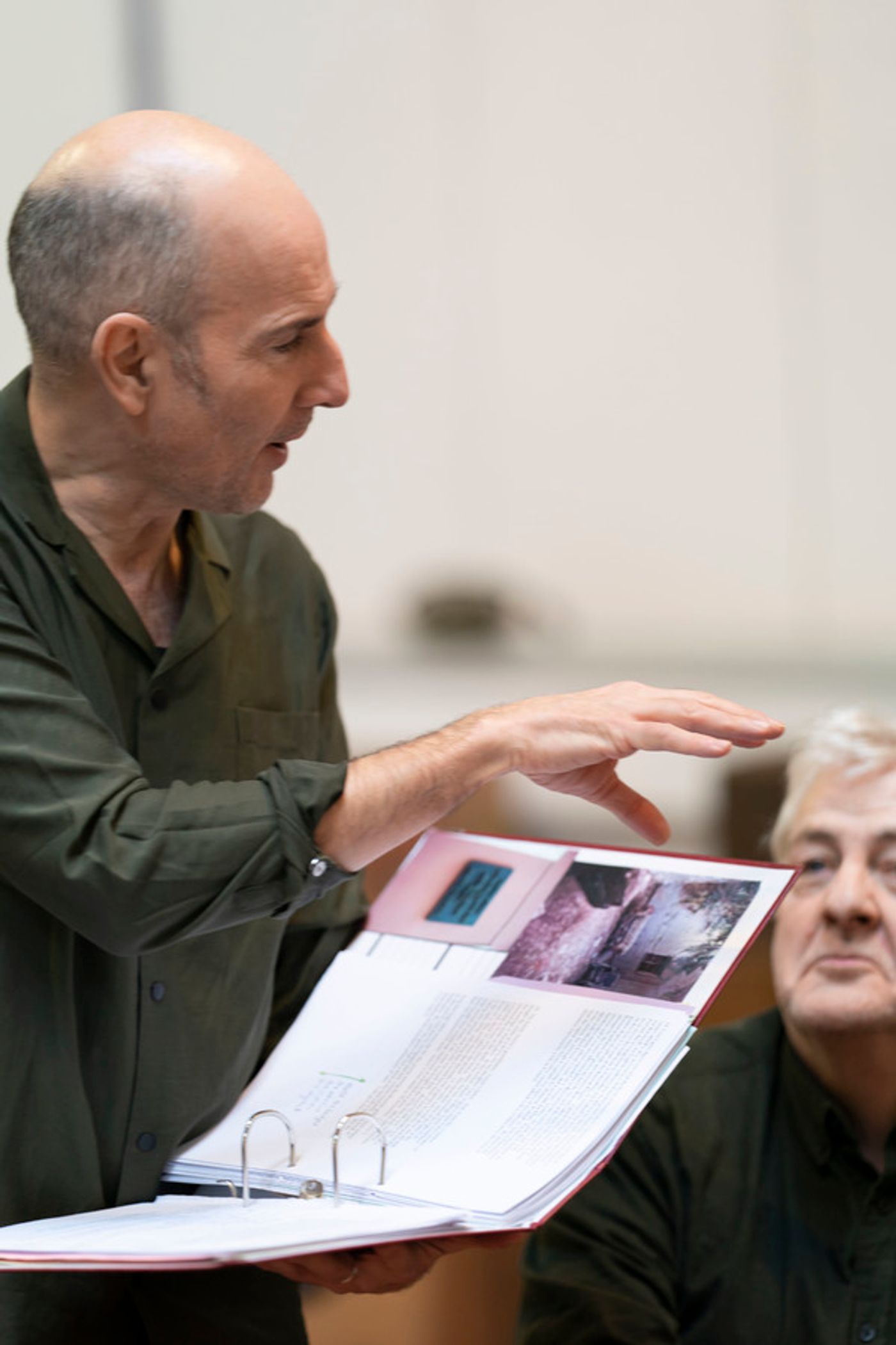 Photo Flash: Inside Rehearsal For UNCLE VANYA at the Harold Pinter Theatre  Image