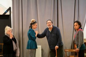Anna Calder Marshall, Aimee Lou Wood, Ciaran Hinds, Rosalind Eleazar Photo