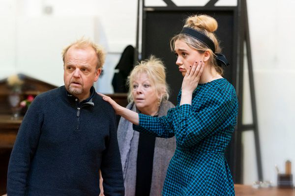 Toby Jones, Aimee Lou Wood, Anna Calder Marshall Photo