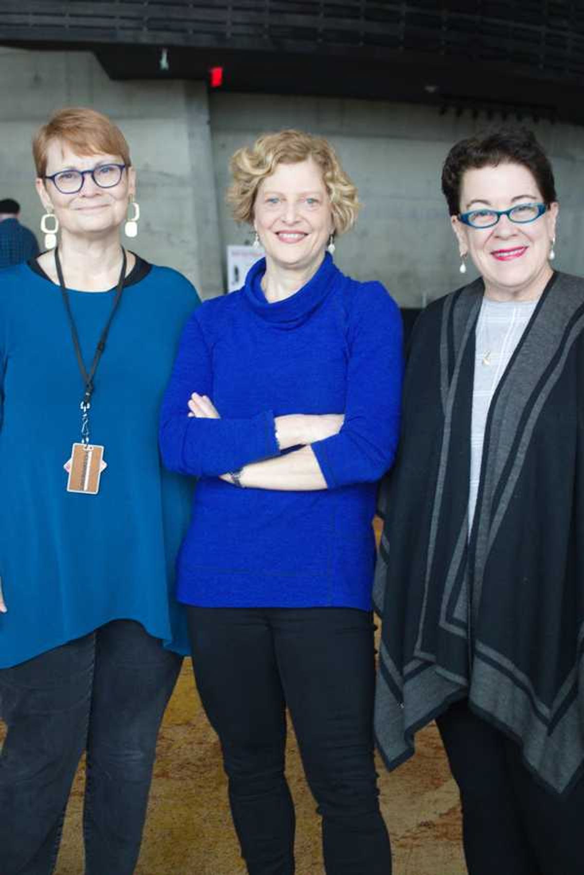 Anita Maynard-Losh, Carey Perloff at 