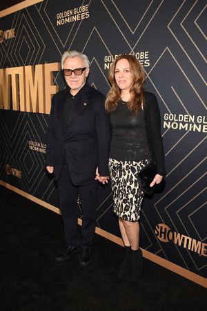Harvey Keitel and Daphna Kastner  Photo