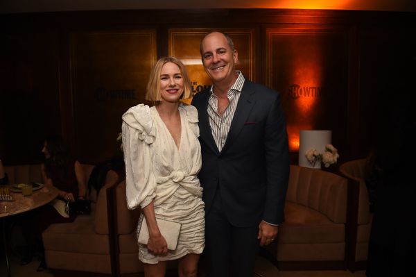 Naomi Watts and Chief Creative Officer, CBS & Chairman And Chief Executive Officer, S Photo