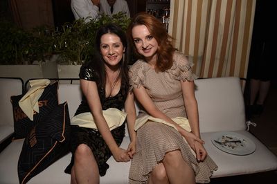 Aleksa Palladino and Jennifer Stahl  Photo