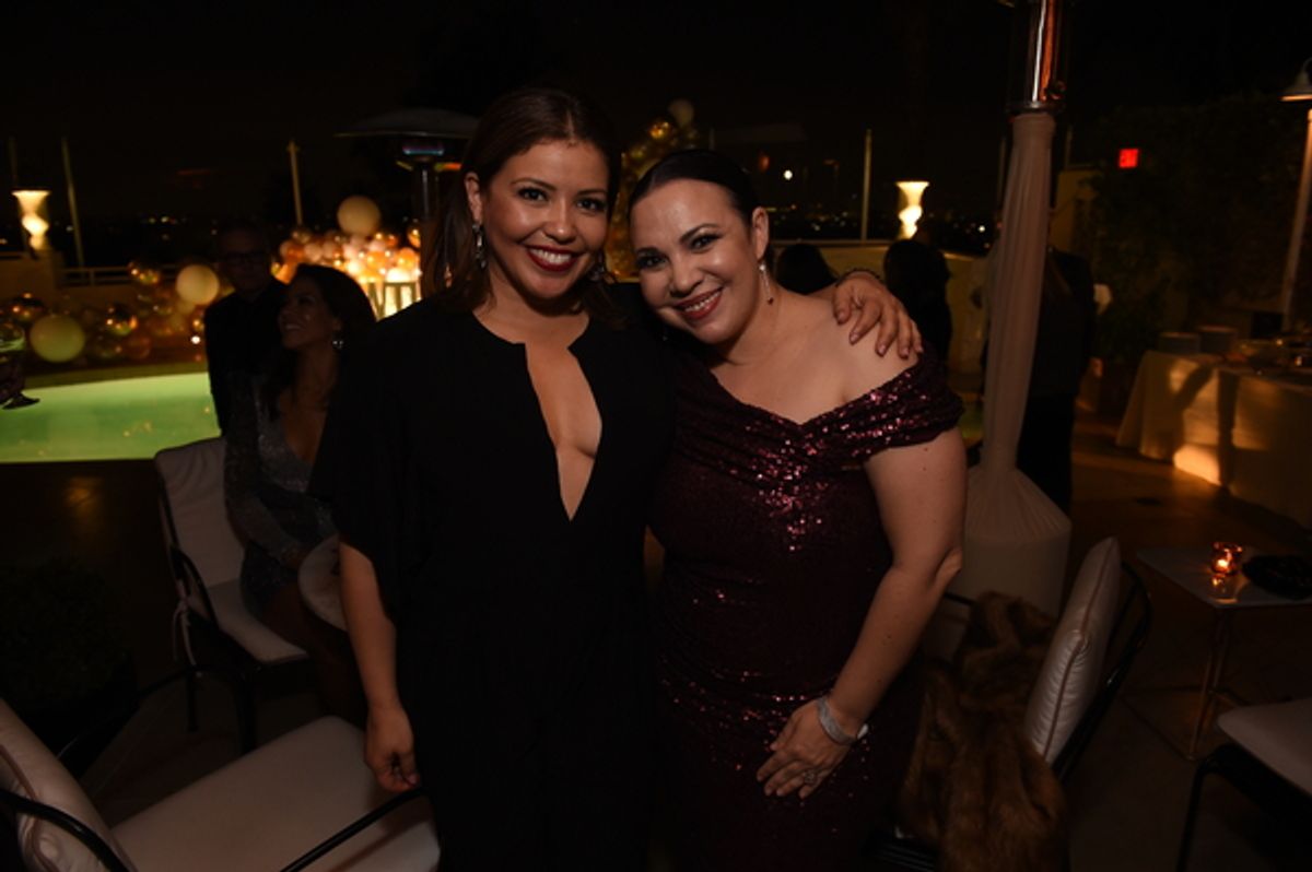 Justina Machado and Executive Producer Gloria Calderon Kellett  at 