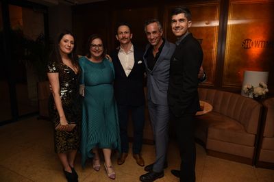 Aleksa Palladino, Executive Producer Marci Wiseman, Jonathan Tucker, Executive Produc Photo