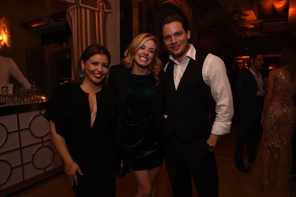 Justina Machado, Molly Burnett and Dominic Sherwood  Photo