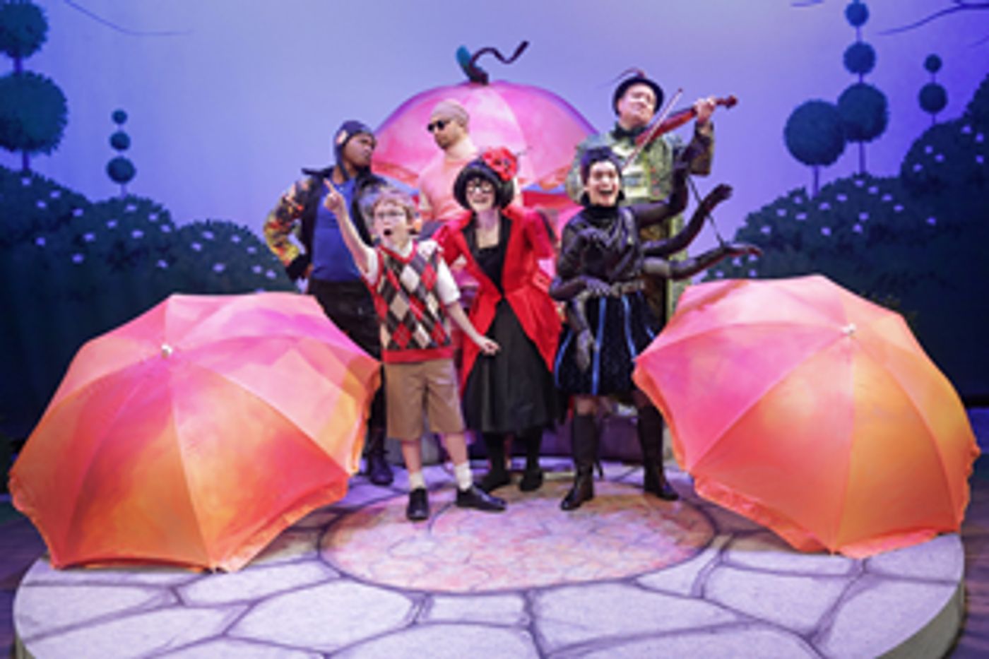 Review: JAMES AND THE GIANT PEACH at Des Moines Playhouse: A Magical Journey Across The Ocean And Back For All Ages Review: JAMES AND THE GIANT PEACH at Des Moines Playhouse: A Magical Journey Across The Ocean And Back For All Ages Image