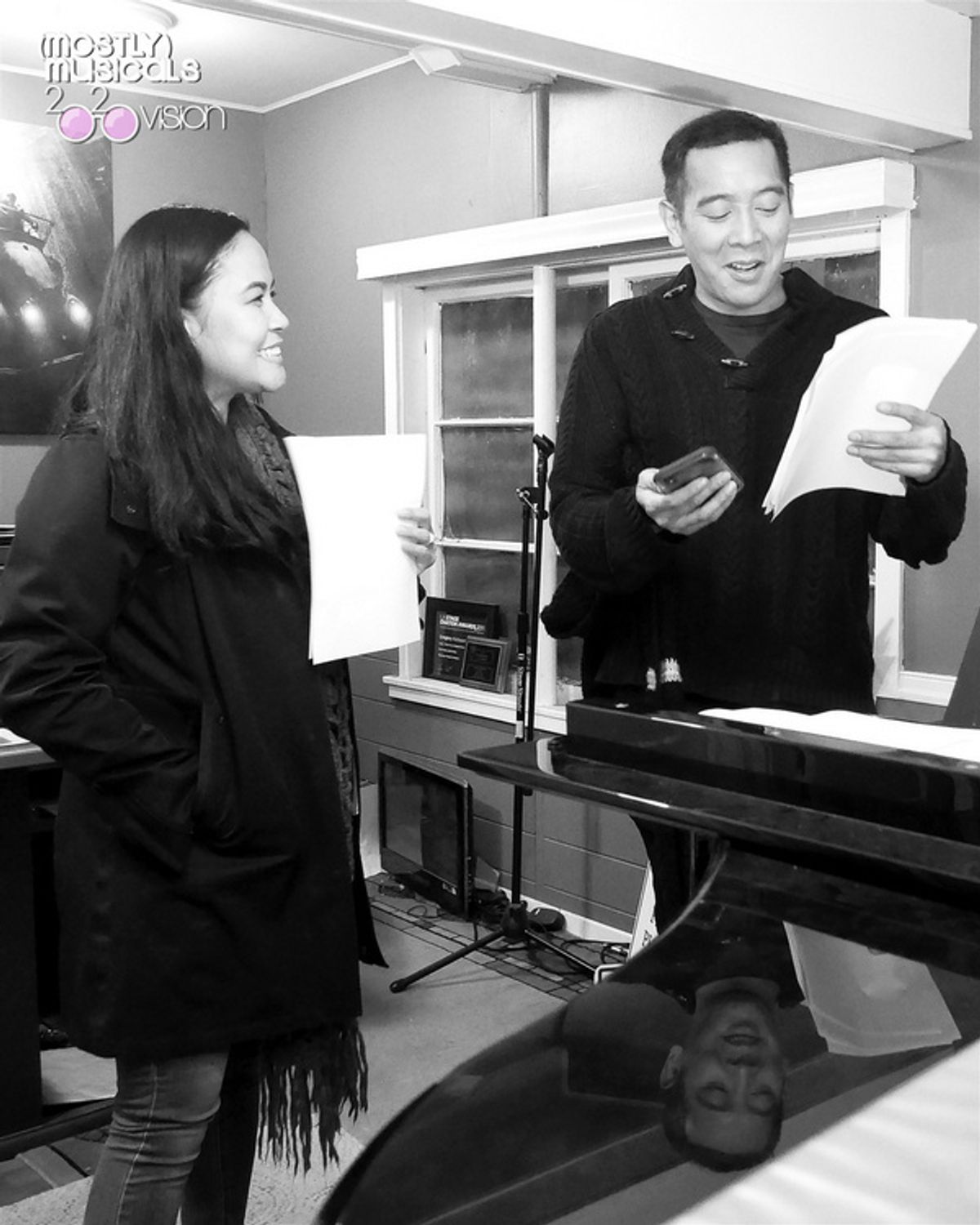 Joan Almedilla and Danny Bernardo at 