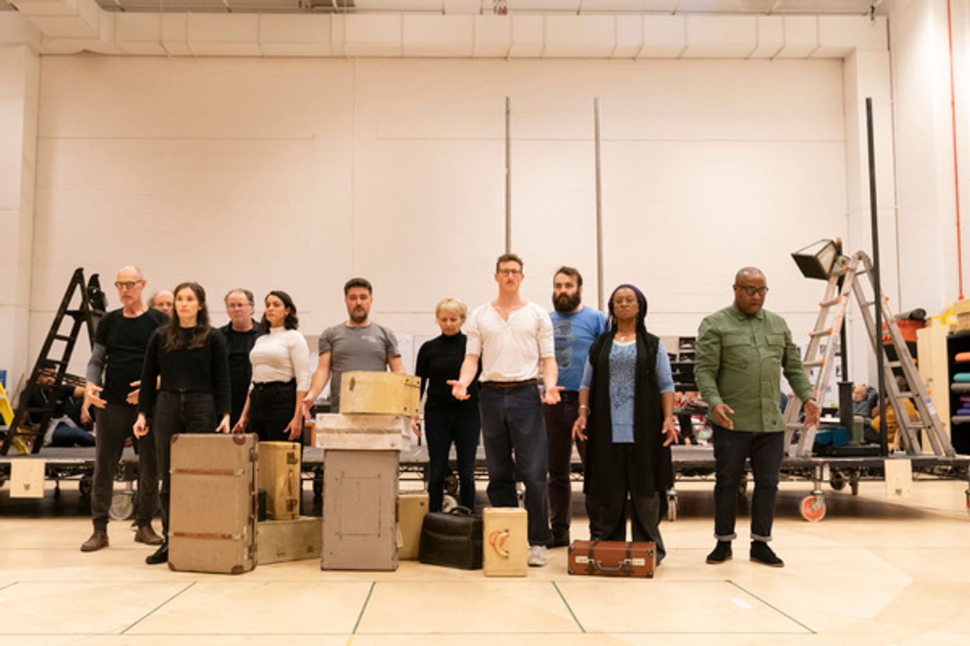 Photo Flash: Inside Rehearsal For THE VISIT at the National Theatre  Image