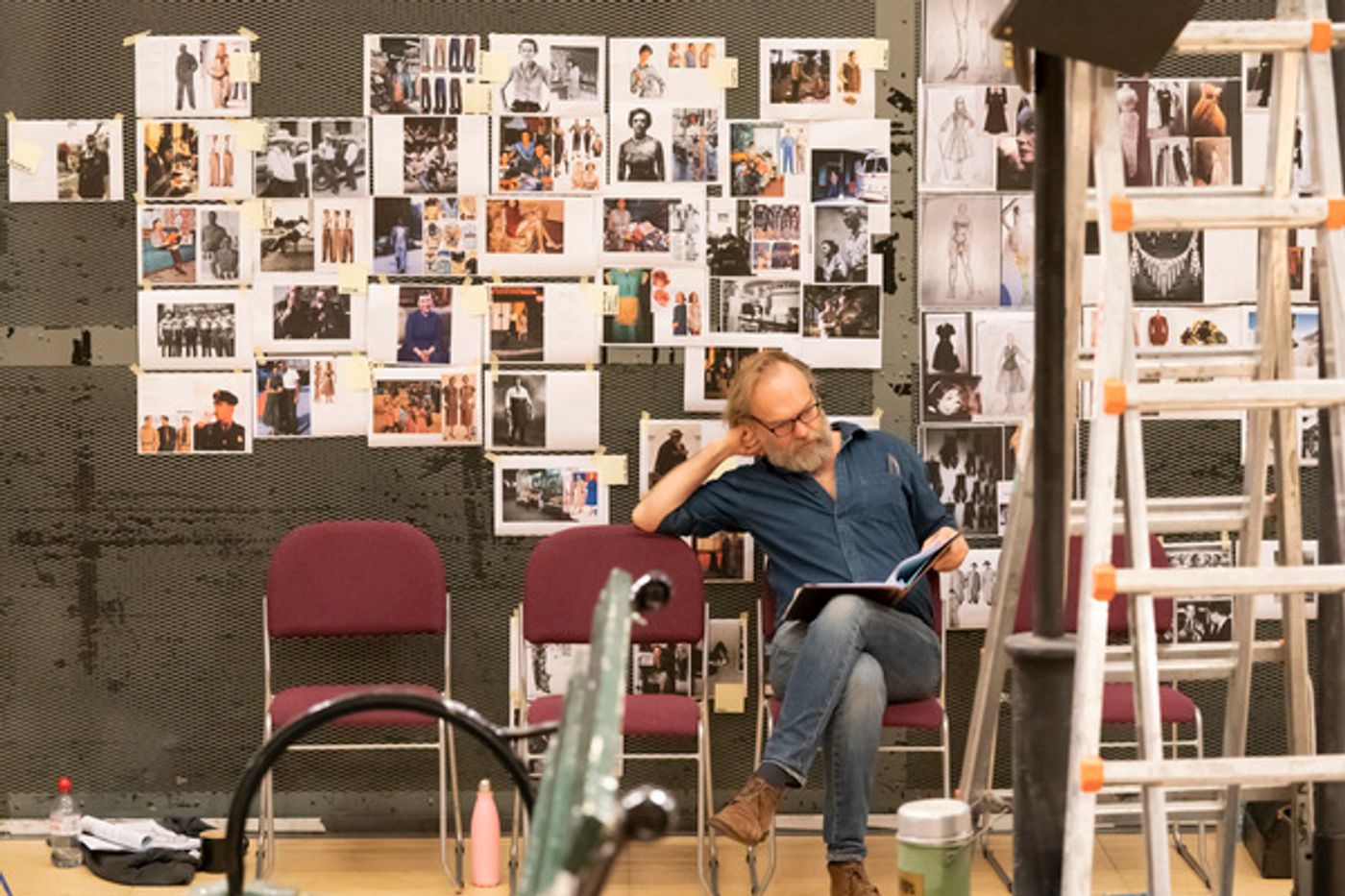 Photo Flash: Inside Rehearsal For THE VISIT at the National Theatre  Image