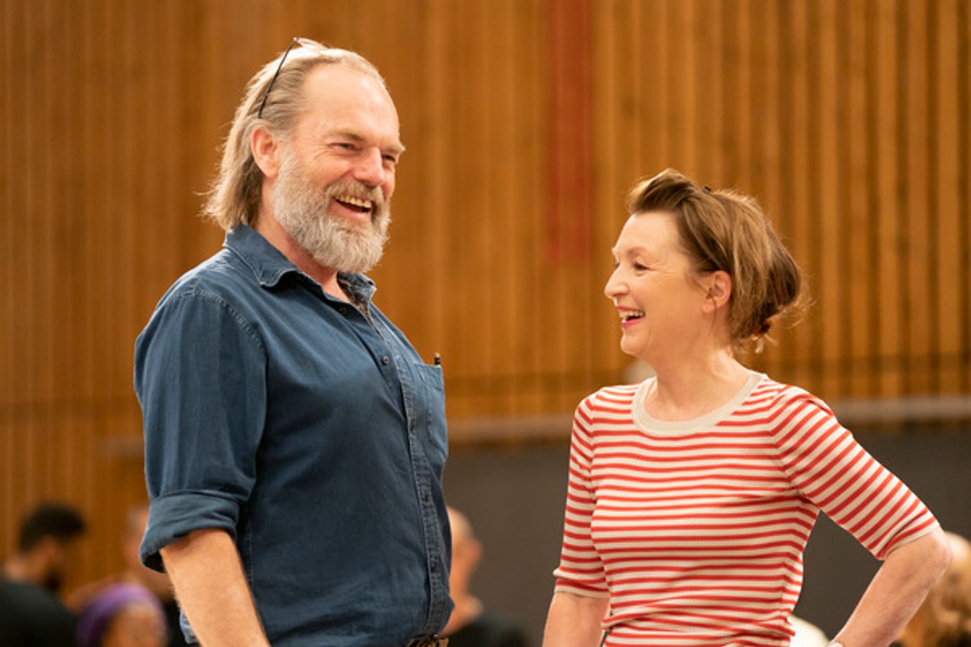 Photo Flash: Inside Rehearsal For THE VISIT at the National Theatre  Image