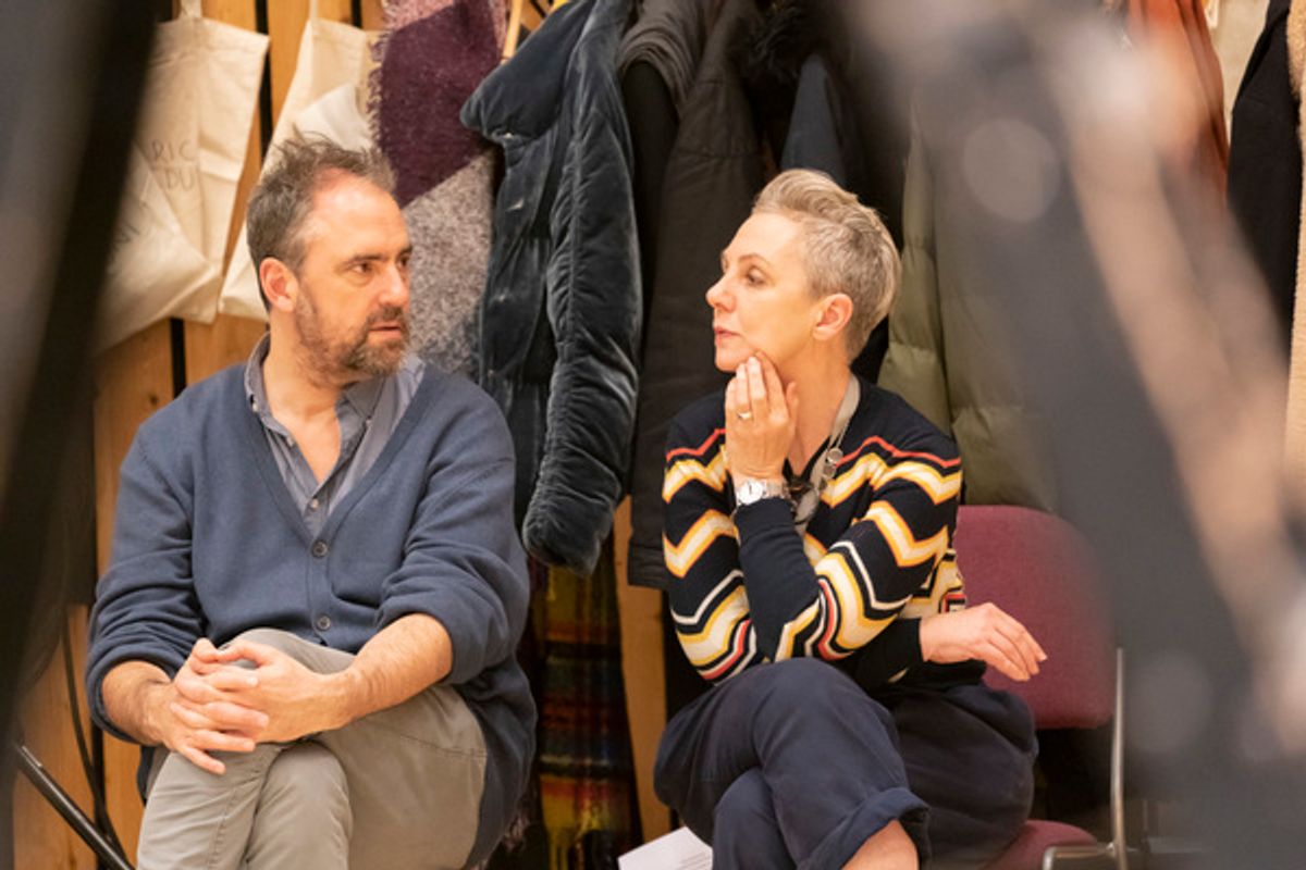 Jeremy Herrin and Vicki Mortimer at 