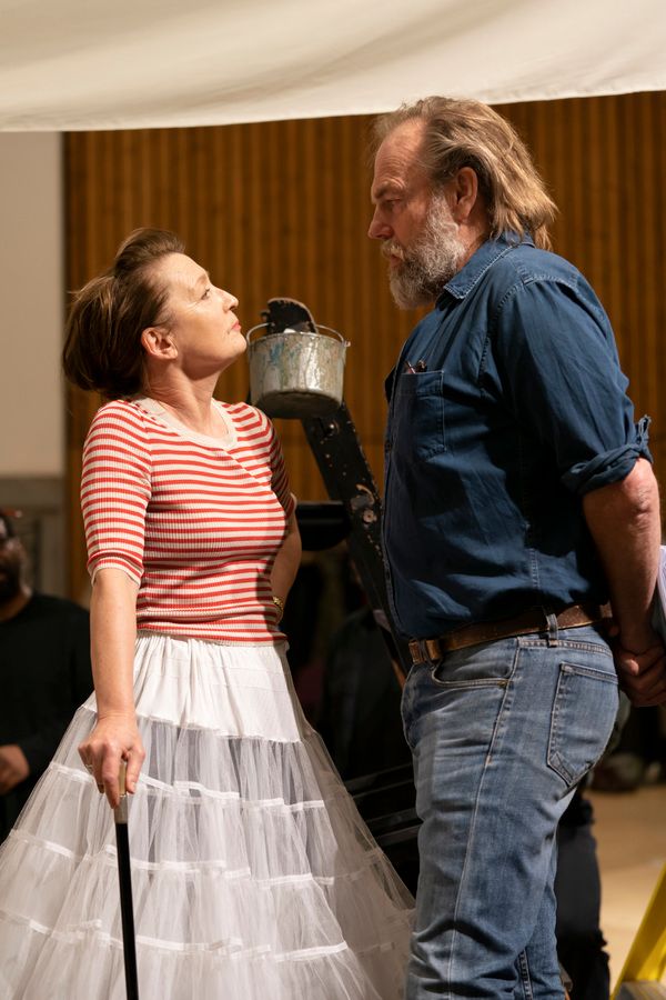 Lesley Manville, Hugo Weaving Photo