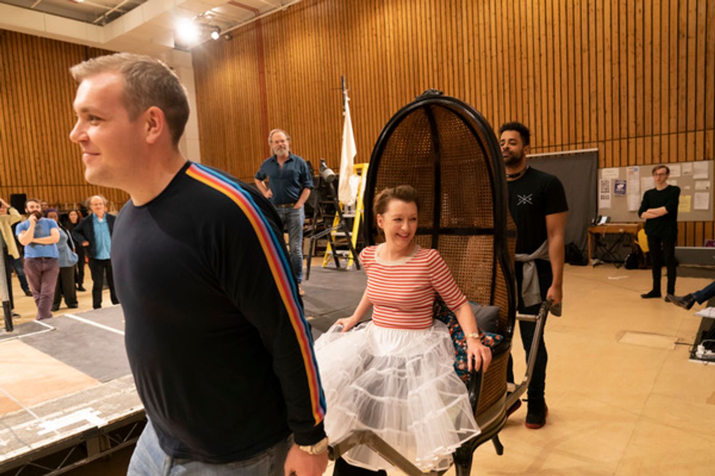 Photo Flash: Inside Rehearsal For THE VISIT at the National Theatre  Image