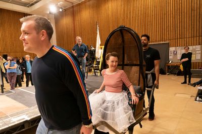 Louis Martin, Lesley Manville, Troy Alexander Photo