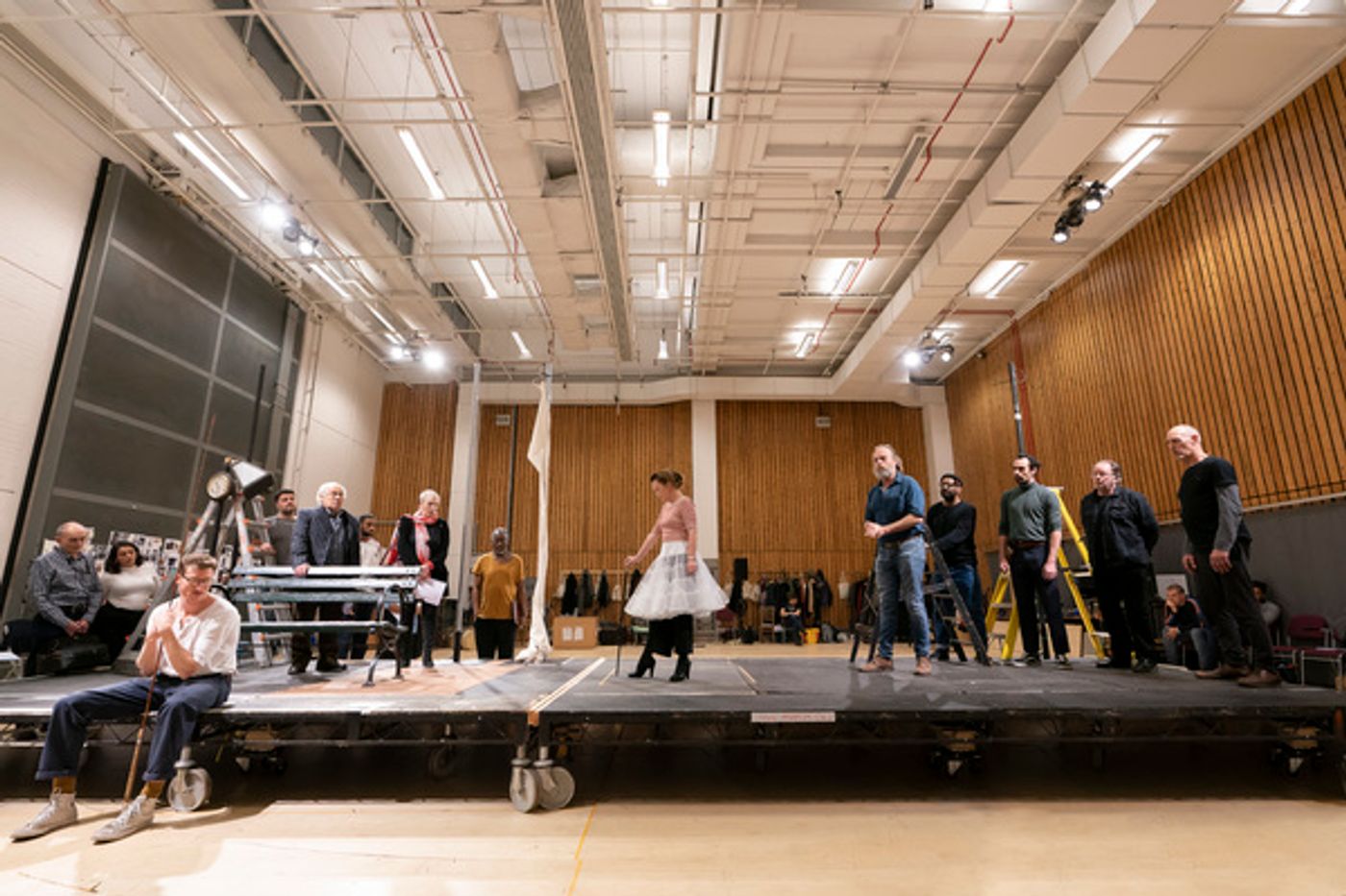 Photo Flash: Inside Rehearsal For THE VISIT at the National Theatre  Image