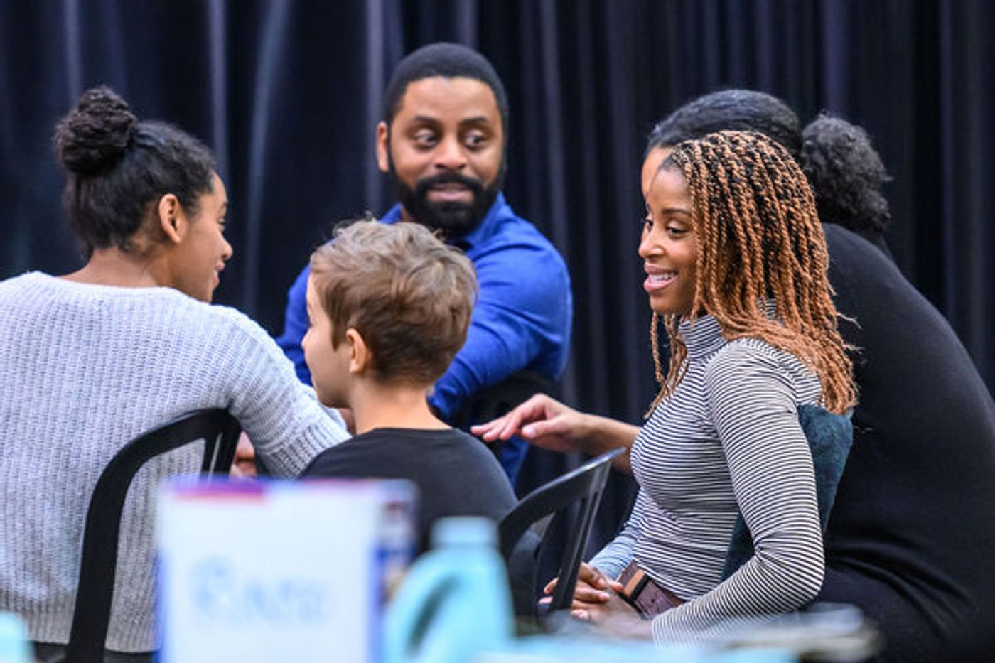Photo Flash: First Look at Rehearsal Photos of Jully Black and Measha Bruggergosman in CAROLINE, OR CHANGE Photo Flash: First Look at Rehearsal Photos of Jully Black and Measha Bruggergosman in CAROLINE, OR CHANGE Image