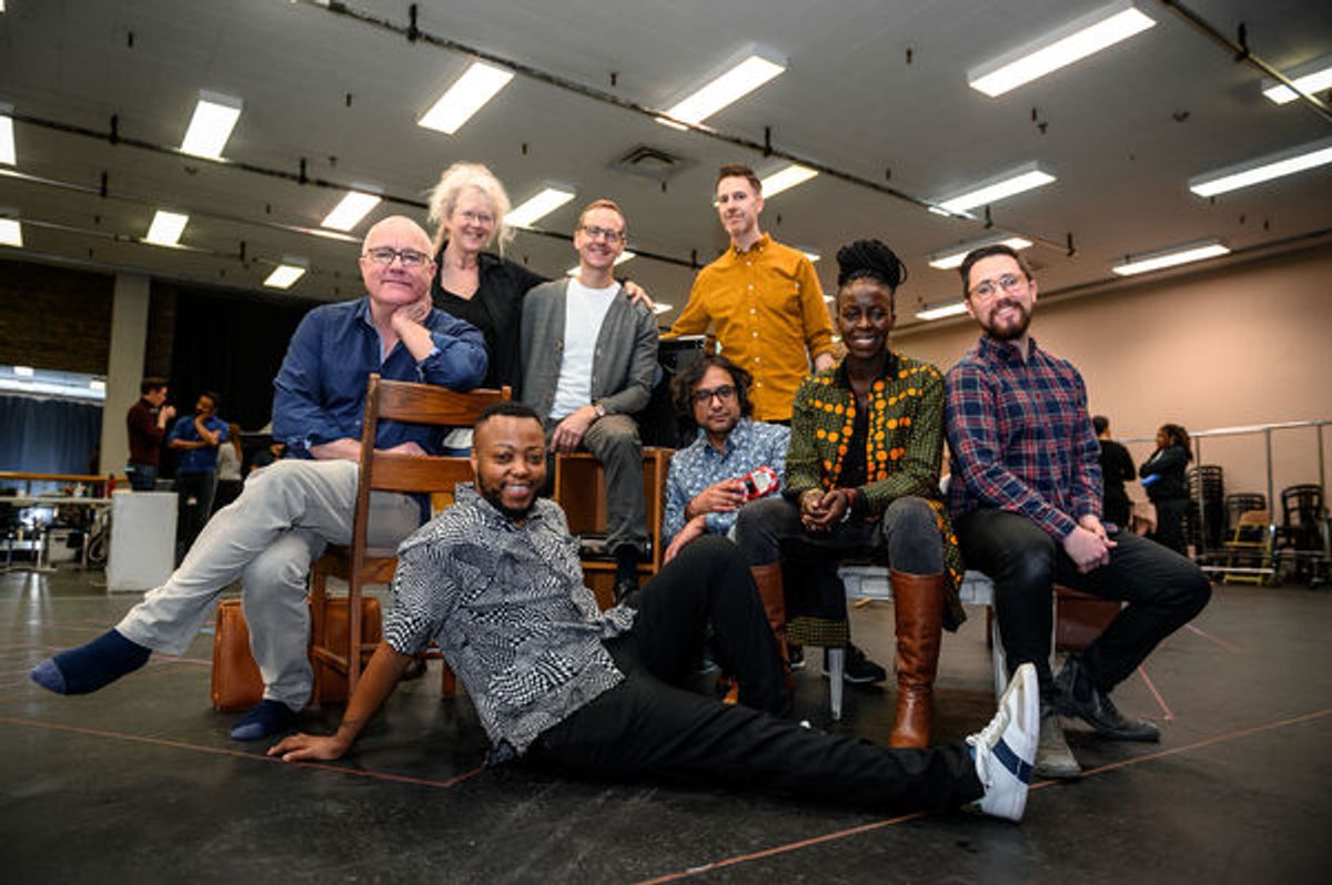 Creative Team, Robert McQueen, Reza Jacobs at 