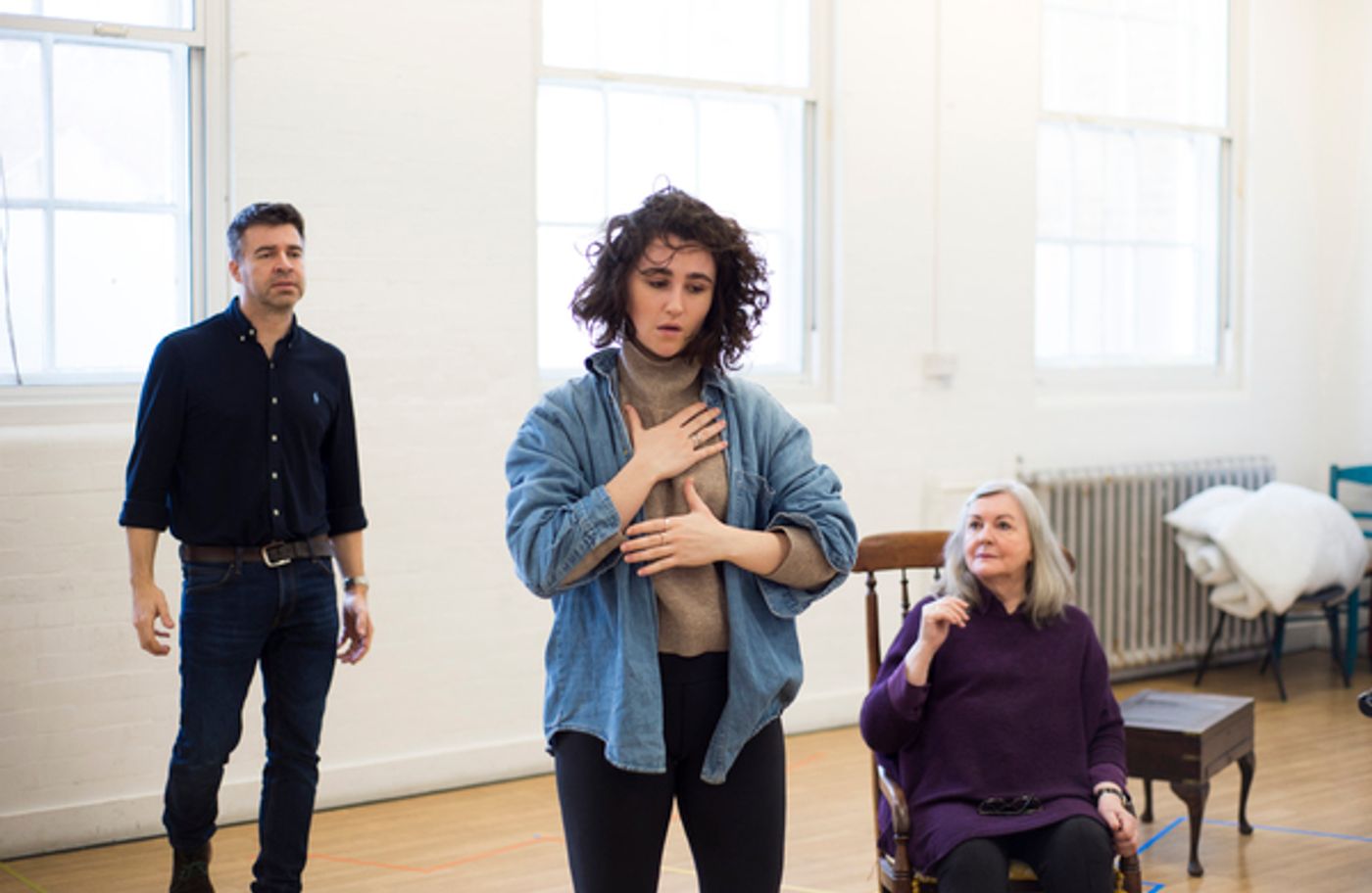 Photo Flash: Inside Rehearsal For THE CROFT at Everyman Theatre  Image