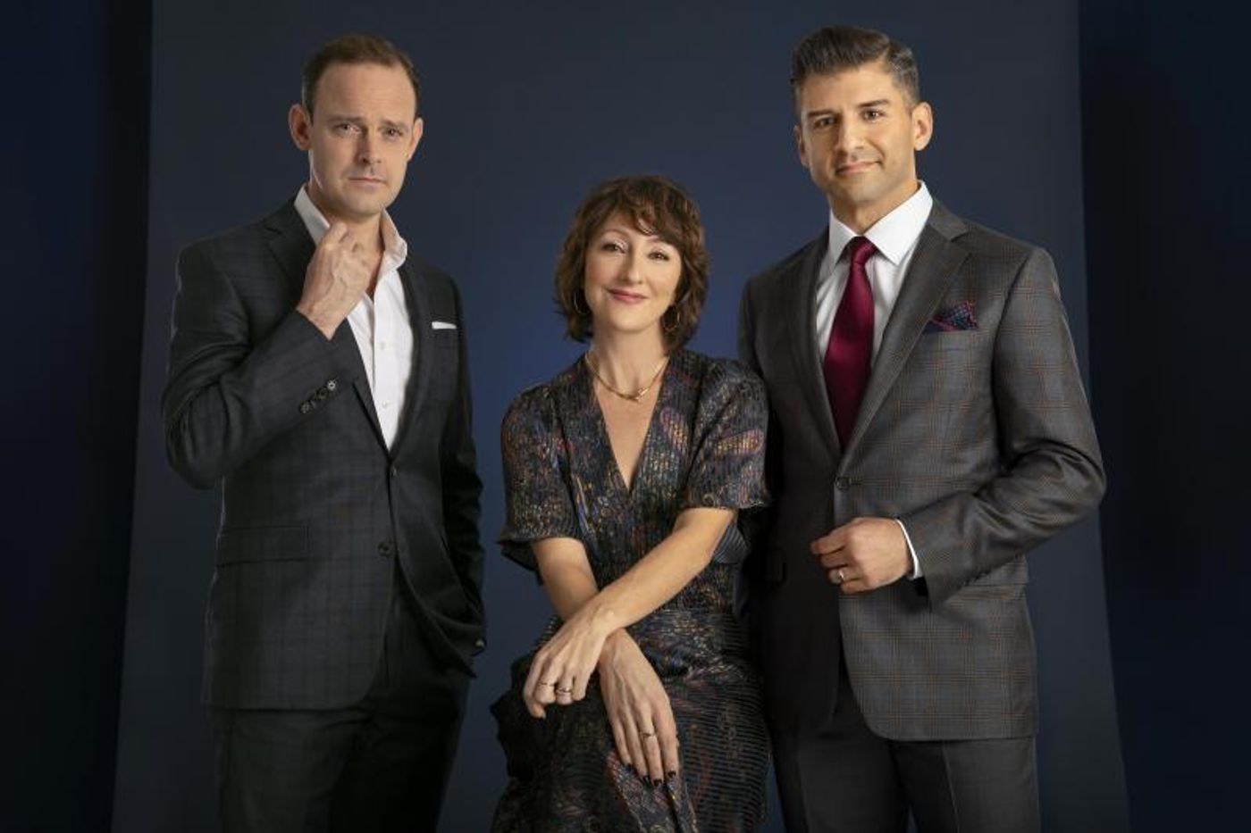 Photo Flash: First Look at Harry Hadden-Paton, Carmen Cusack and Tony Yazbeck in FLYING OVER SUNSET  Image
