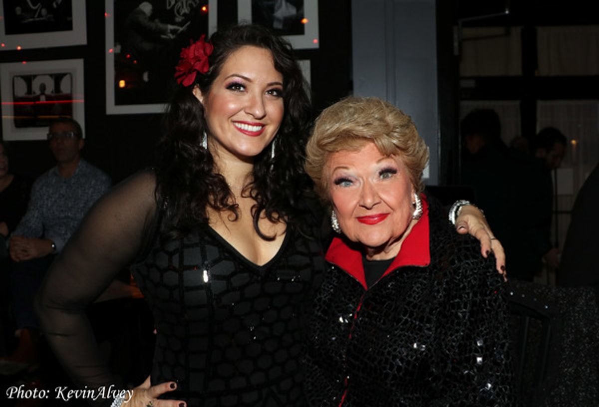 Nicole Zuraitis, Marilyn Maye at 
