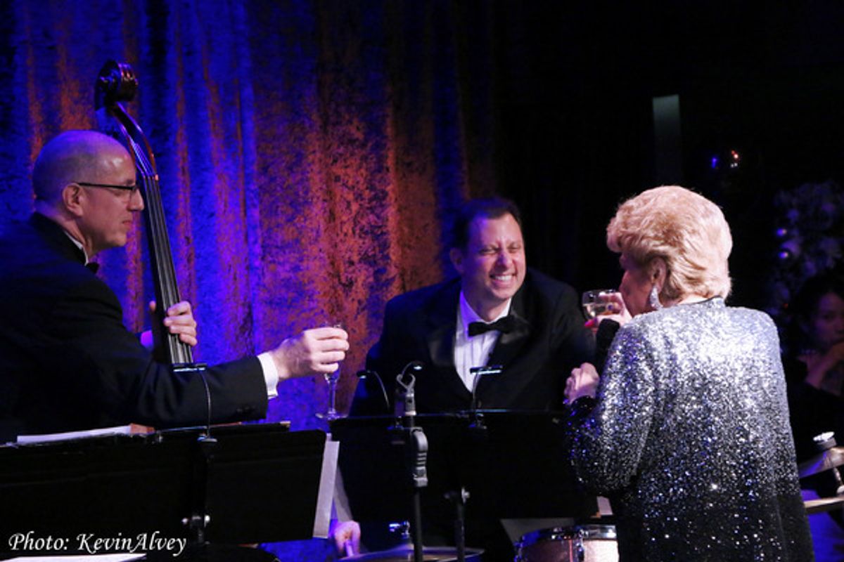 Tom Hubbard, Daniel Glass, Marilyn Maye at 