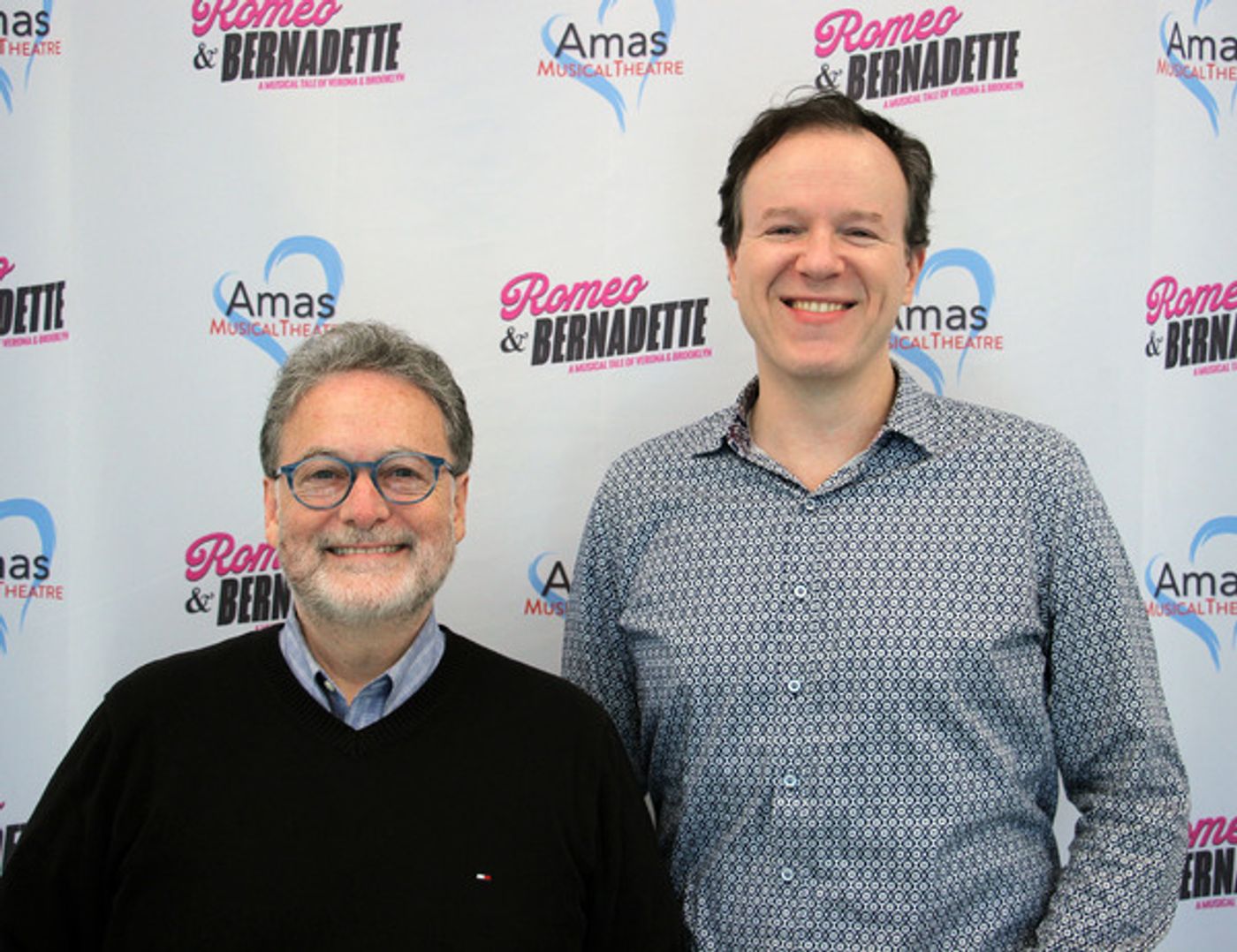 Photo Flash: The Cast of ROMEO & BERNADETTE: A MUSICAL TALE OF VERONA & BROOKLYN Meets the Press  Image