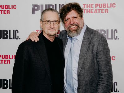 Mark Russell and Oskar Eustis Photo