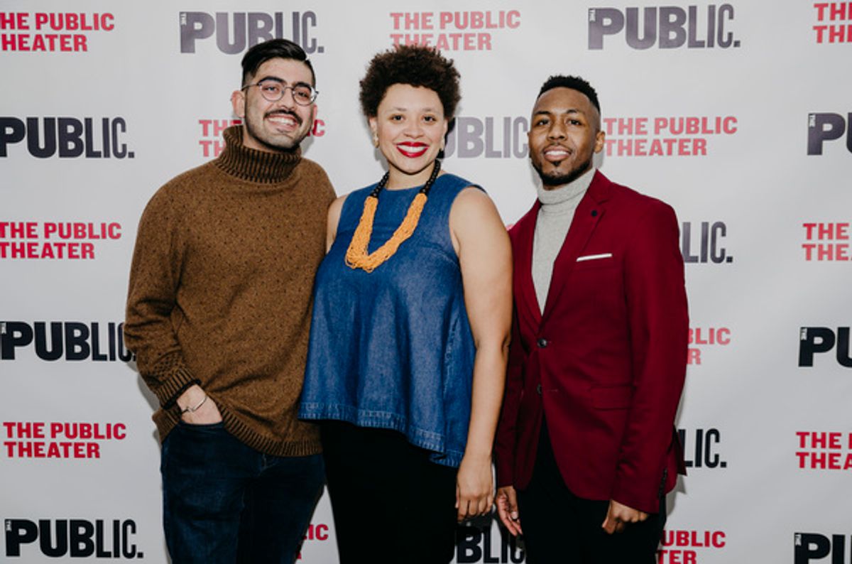 David Mendizabal, Deadria Harrington, and Eric Lockley at 