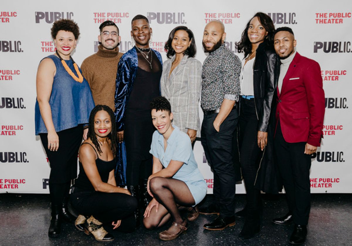 Deadria Harrington, David Mendizabal, Javon Q. Minter, Whitney White, Ugo Chukwu, Rachel Christopher, Eric Lockley, Aleshea Harris, and Nemuna Ceesay at 