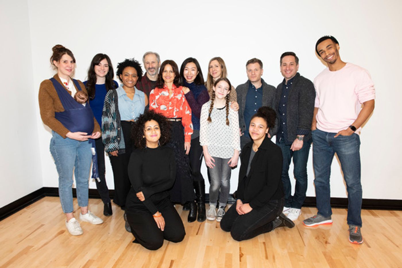 Photo Flash: Get a First Look at Rehearsal Photos for ANATOMY OF A SUICIDE Starring Carla Gugino, Celeste Arias and More  Image
