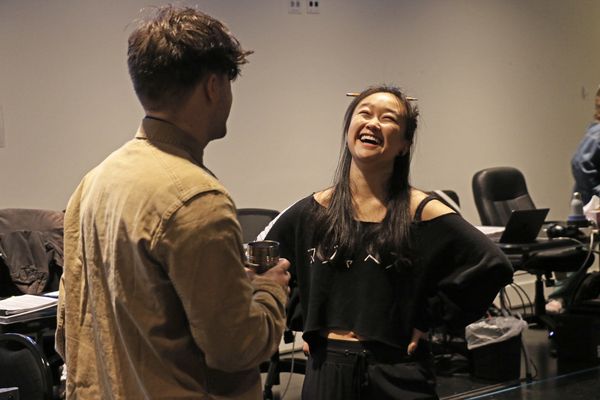 Andy Mientus and Cathy Ang Photo