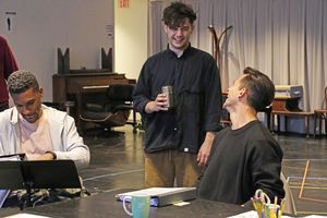 Benjamin Moore, Andy Mientus, and Dez Duron @ BroadwayWorld Benjamin Moore, Andy Mientus, and Dez Duron Photo