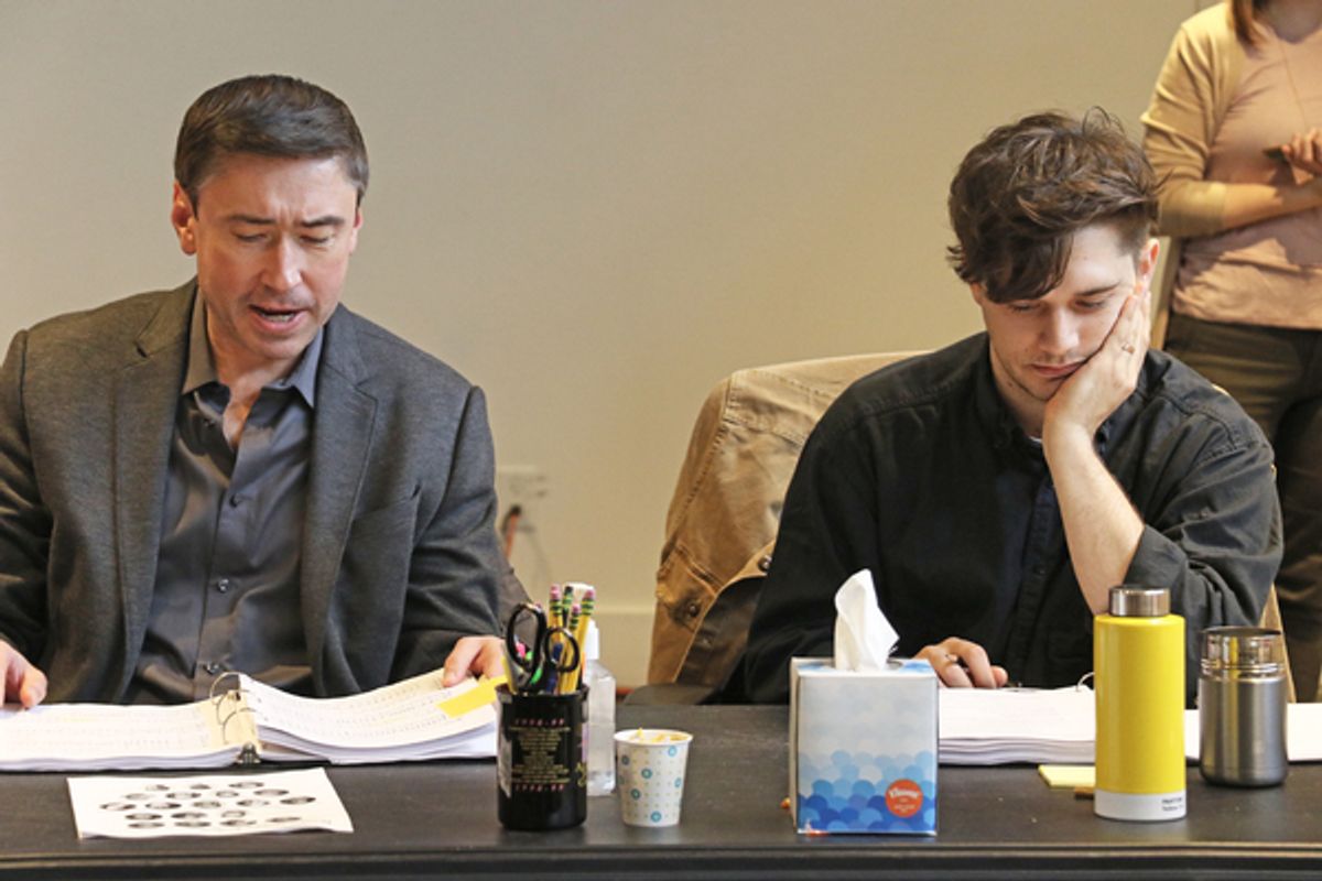  John D. Haggerty and Andy Mientus at 