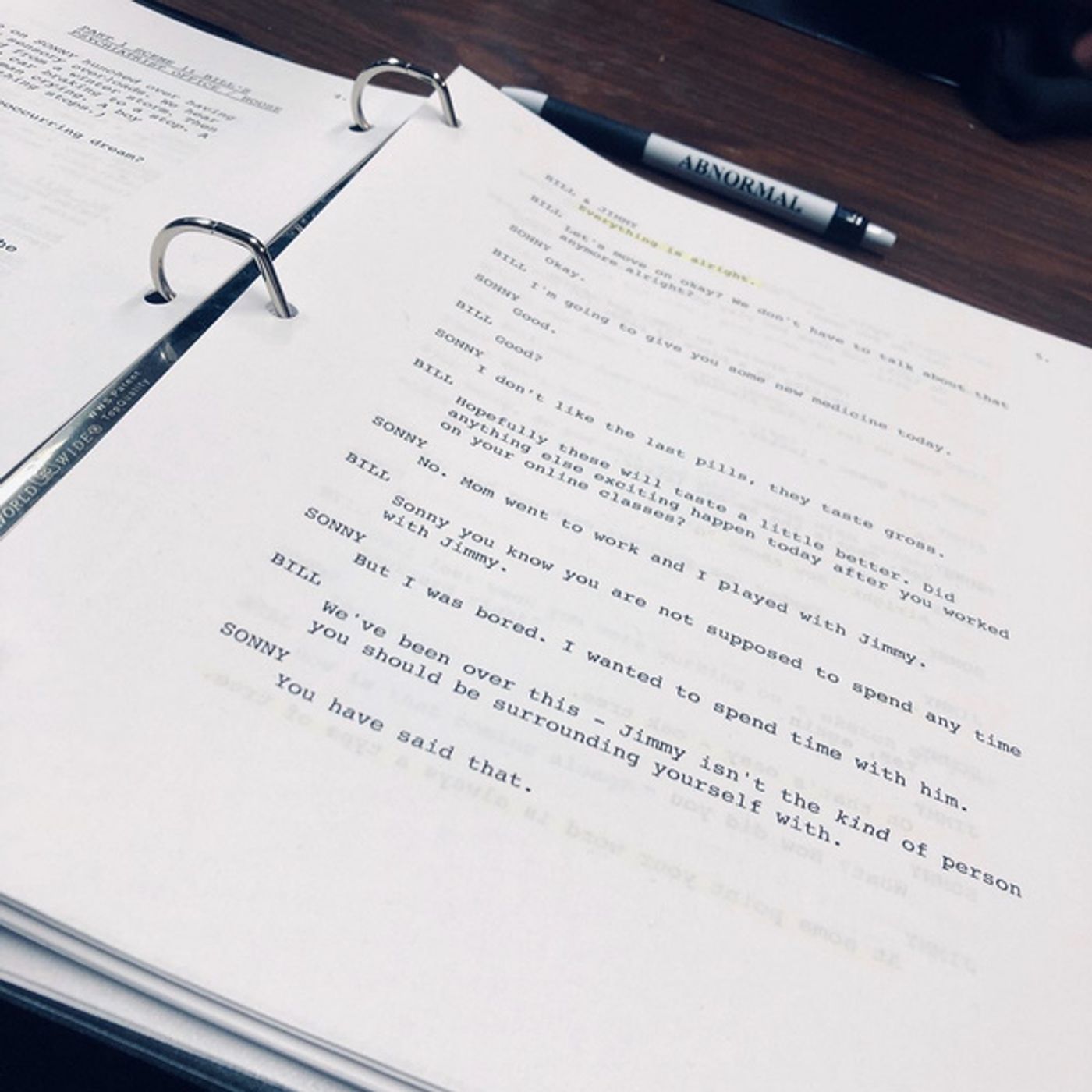 Photo Flash: ABNORMAL Begins Rehearsals At Theatre Row, NYC  Image