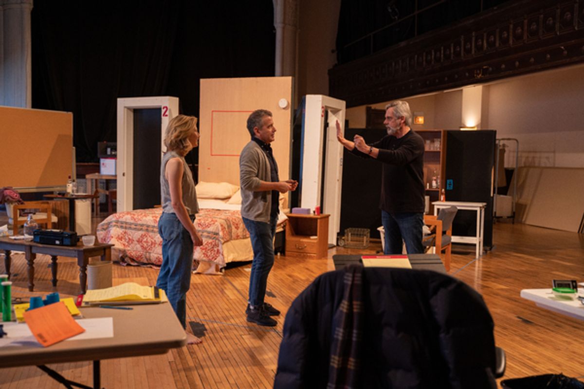 Carrie Coon, David Cromer, Randall Arney at 