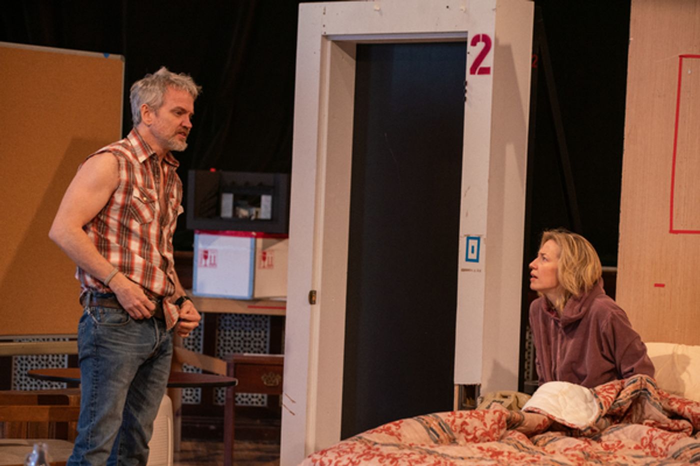 Photo Flash: Inside Rehearsal For Steppenwolf Theatre Company's BUG by Tracy Letts  Image