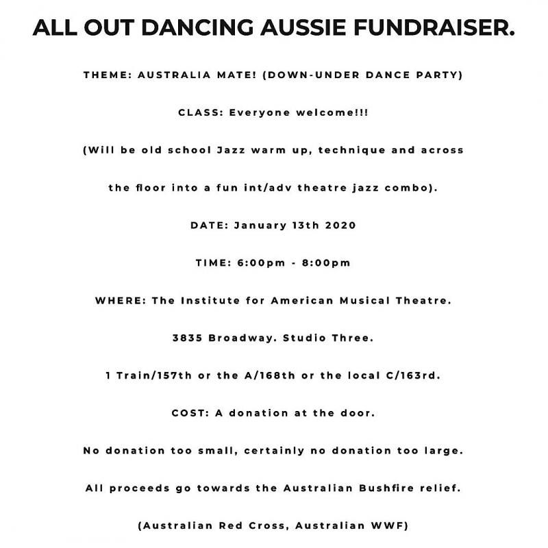 Nicholas Cunningham to Host Dance Fundraiser for Australian Bushfire Relief  Image