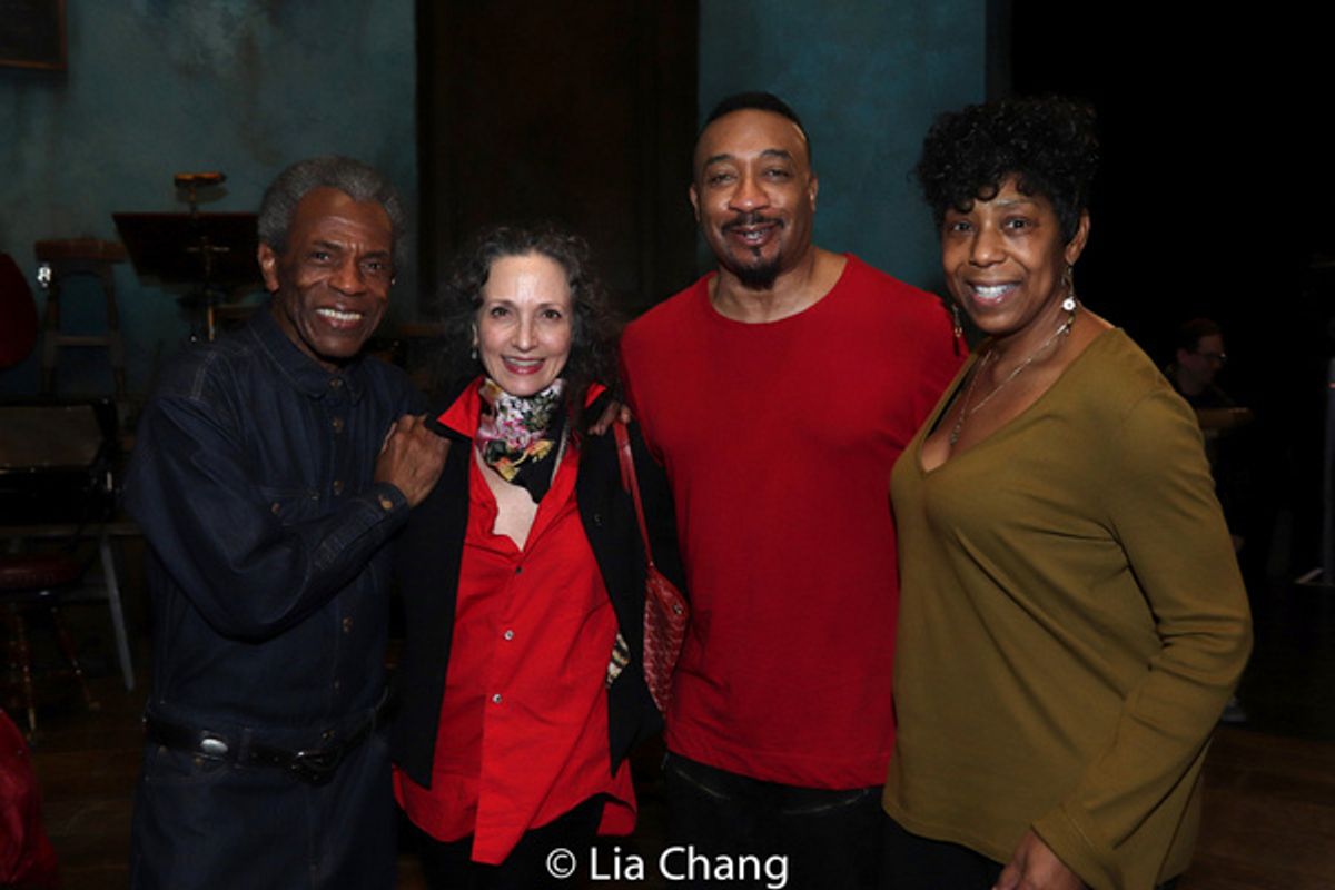 Andre De Shields, Bebe Neuwirth, Chris Calkins, David Jennings and Dawnn Lewis at 