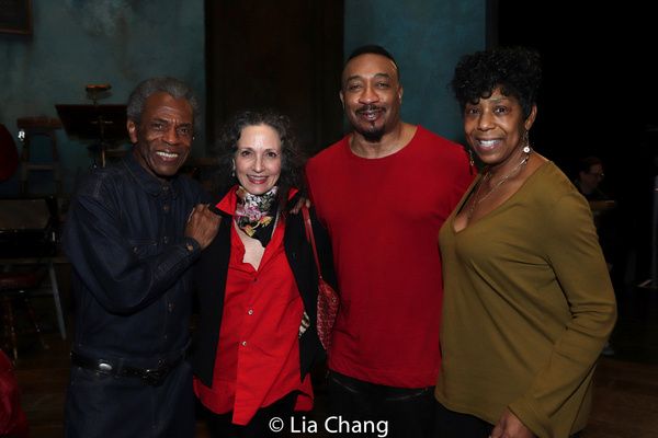 Andre De Shields, Bebe Neuwirth, Chris Calkins, David Jennings and Dawnn Lewis Photo