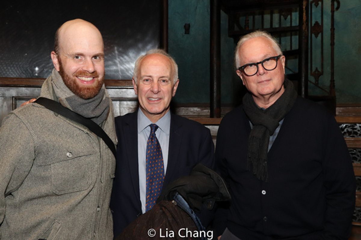 Liam Robinson, Joe Benincasa and Chris Calkins at 