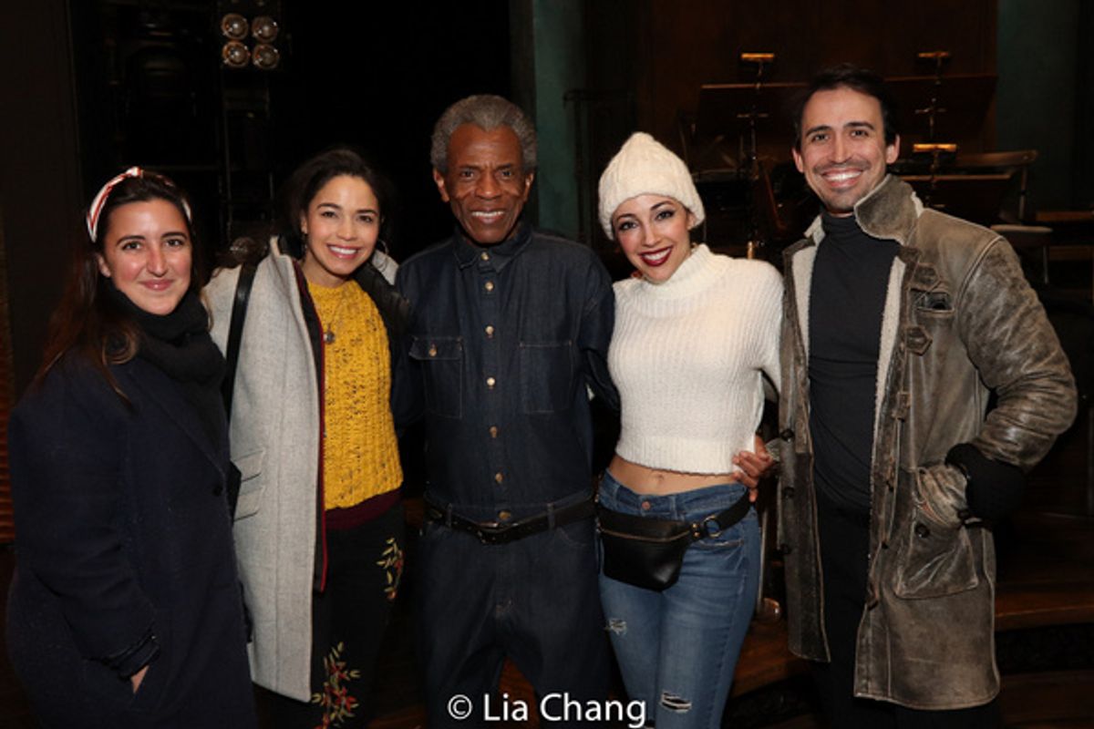 Natalie Caruncho, Arielle Jacobs, Andre De Shields, Yvette Gozalez-Nacer and J.J. Caruncho at 