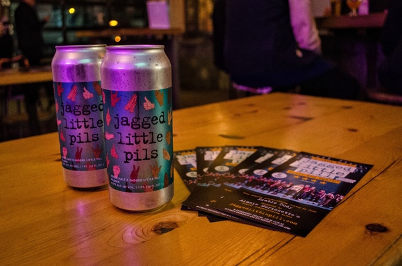 Photo Coverage: JAGGED LITTLE PILL Cast Raises a Glass of Other Half Brewery's Jagged Little Pils!  Image