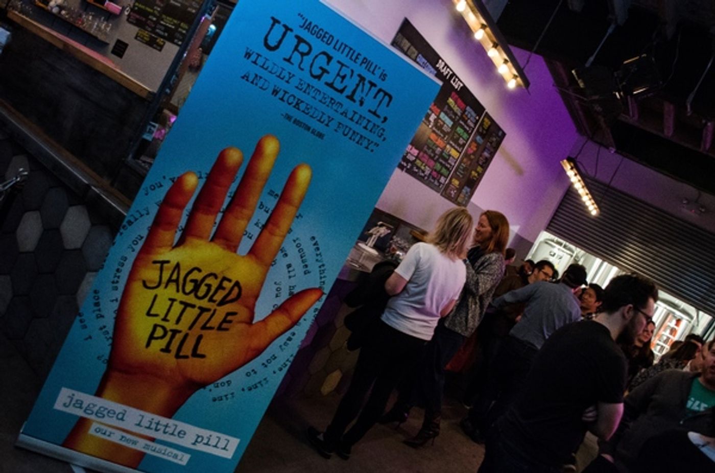Photo Coverage: JAGGED LITTLE PILL Cast Raises a Glass of Other Half Brewery's Jagged Little Pils!  Image