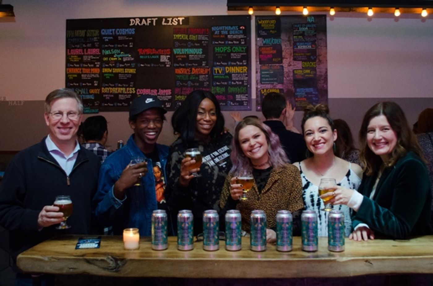 Photo Coverage: JAGGED LITTLE PILL Cast Raises a Glass of Other Half Brewery's Jagged Little Pils!  Image