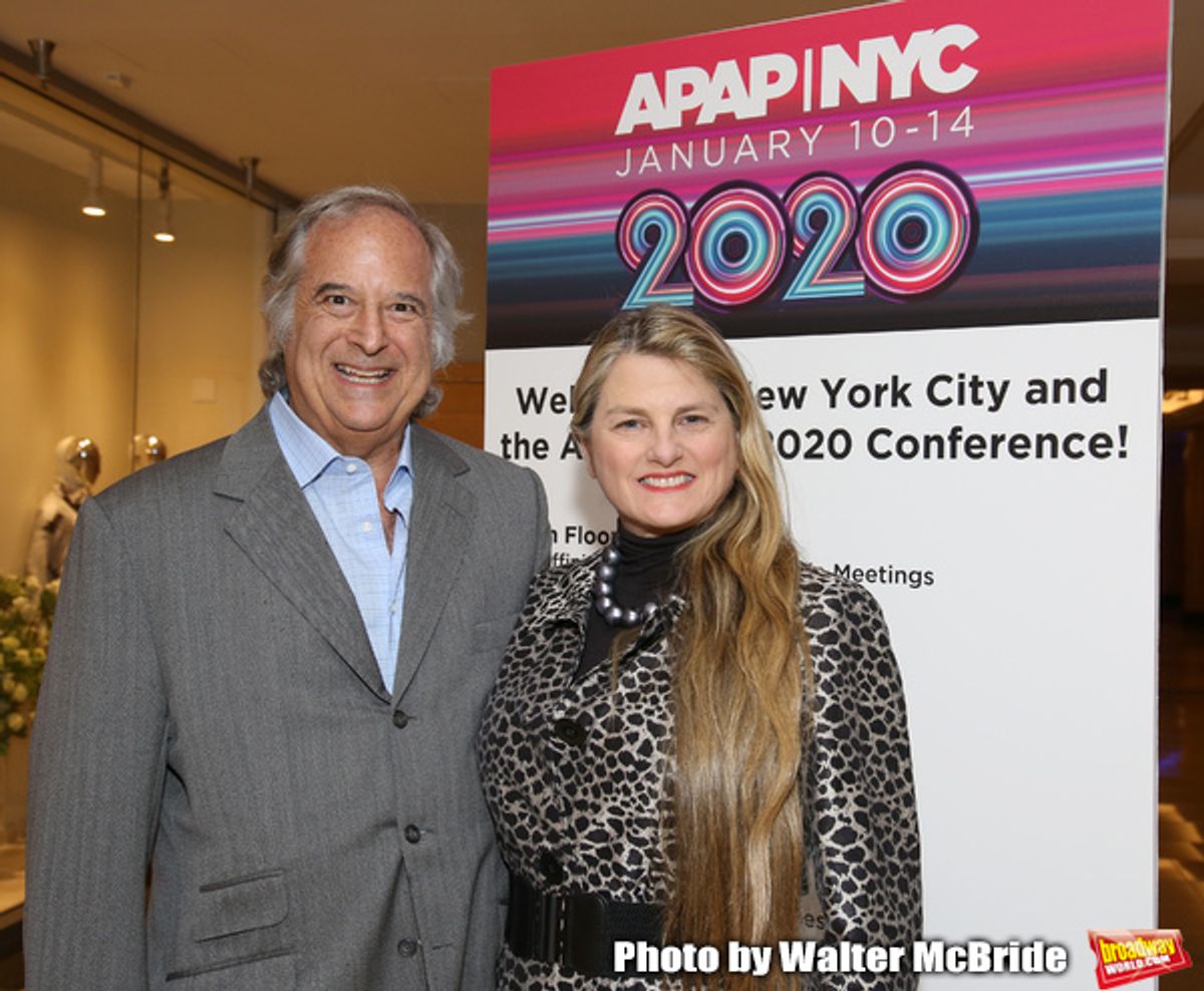 Stewart F. Lane and Bonnie Comley at 